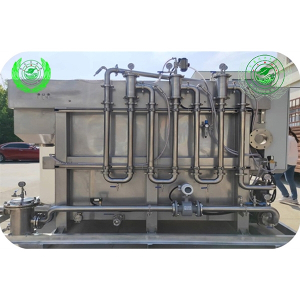 三項渦流氣浮發(fā)貨現(xiàn)場